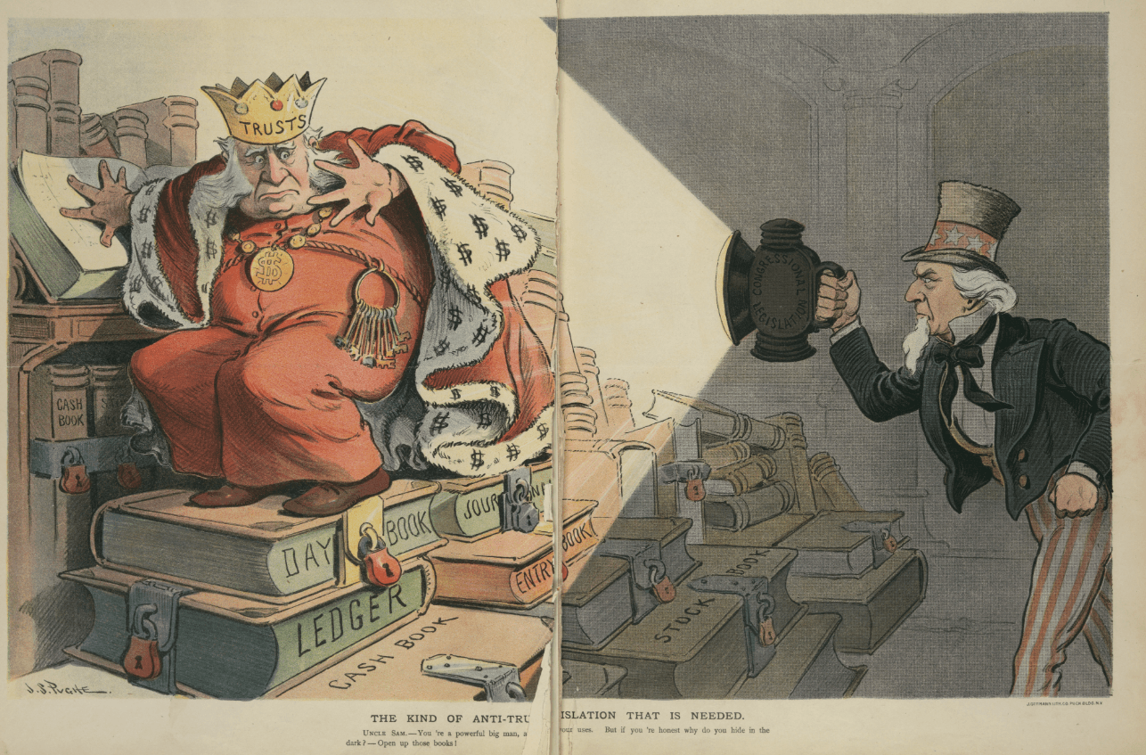 antitrust cartoon