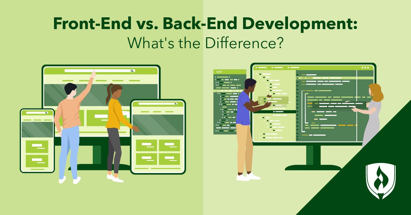 What is Front-End vs. Back-End?