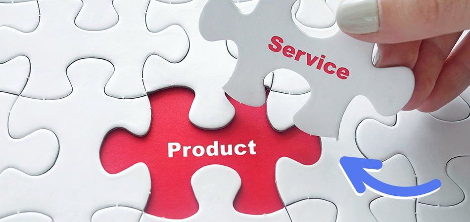 When developing a product/service, what should be taken into account?